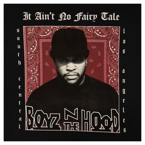 Boyz N The Hood Thirty Single Black T-Shirt Crew-Neck Mens XL